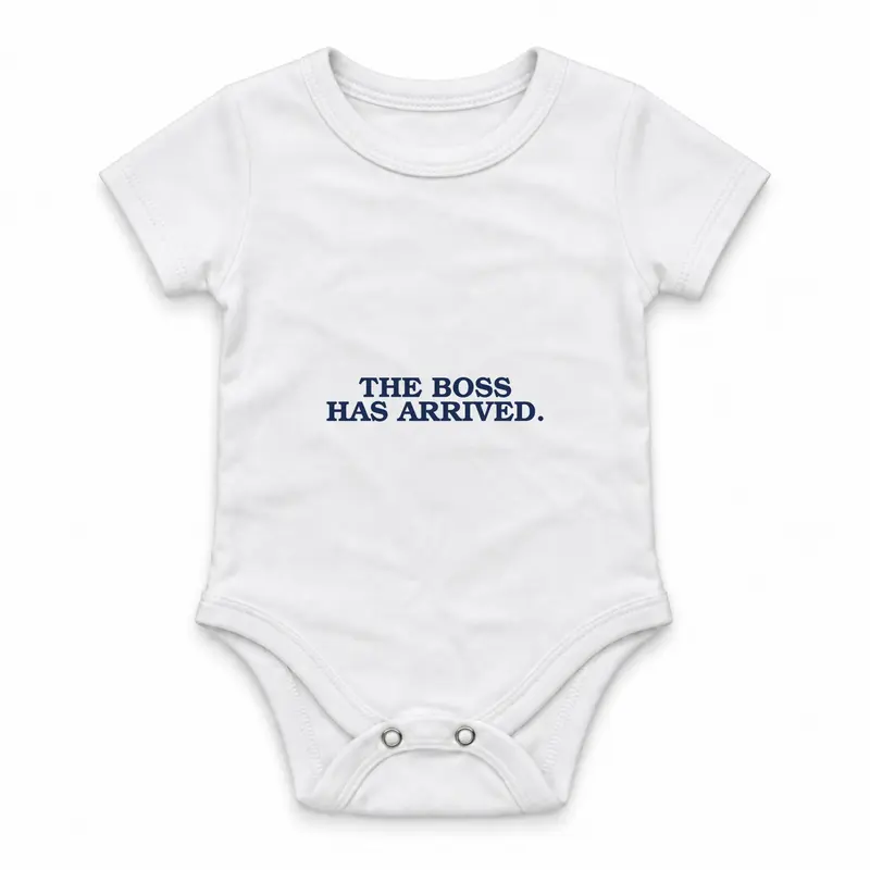 Baby on Boardroom Çıtçıtlı Body
