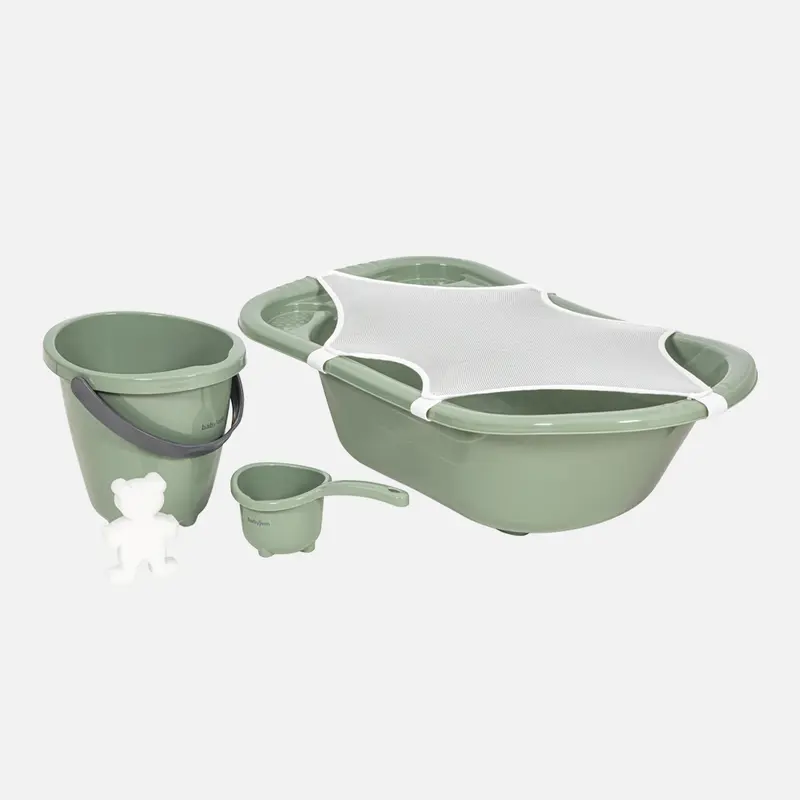 Babyjem Bebek Banyo Seti 5 Parça Soft Yeşil
