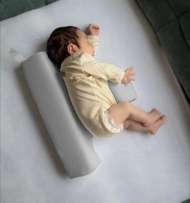 Babyjem Bebek Güvenli Uyku Yastığı Gri