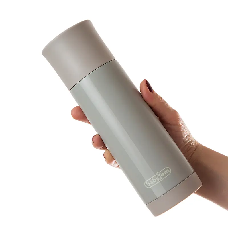 Babyjem Paslanmaz Çelik Termos Krem 400 ML