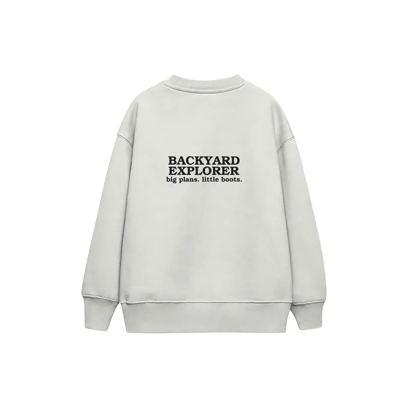 Backyard Explorer Çocuk Sweatshirt