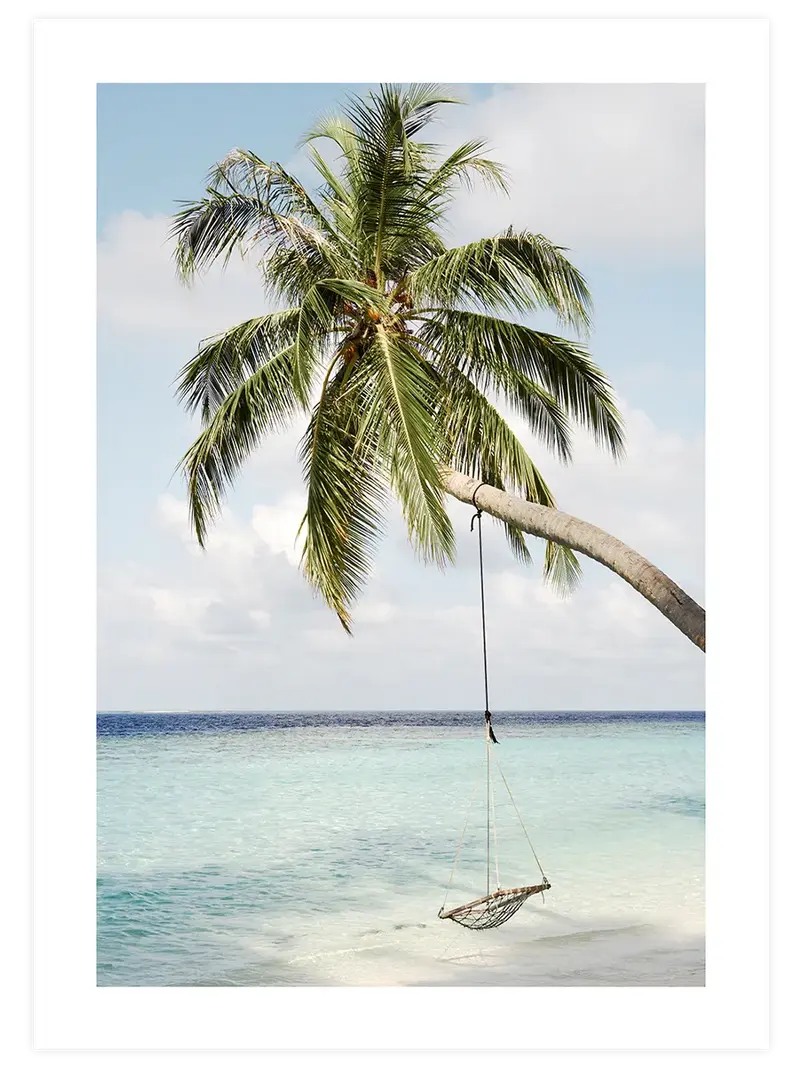 Balançoire Tropicale – Art Print