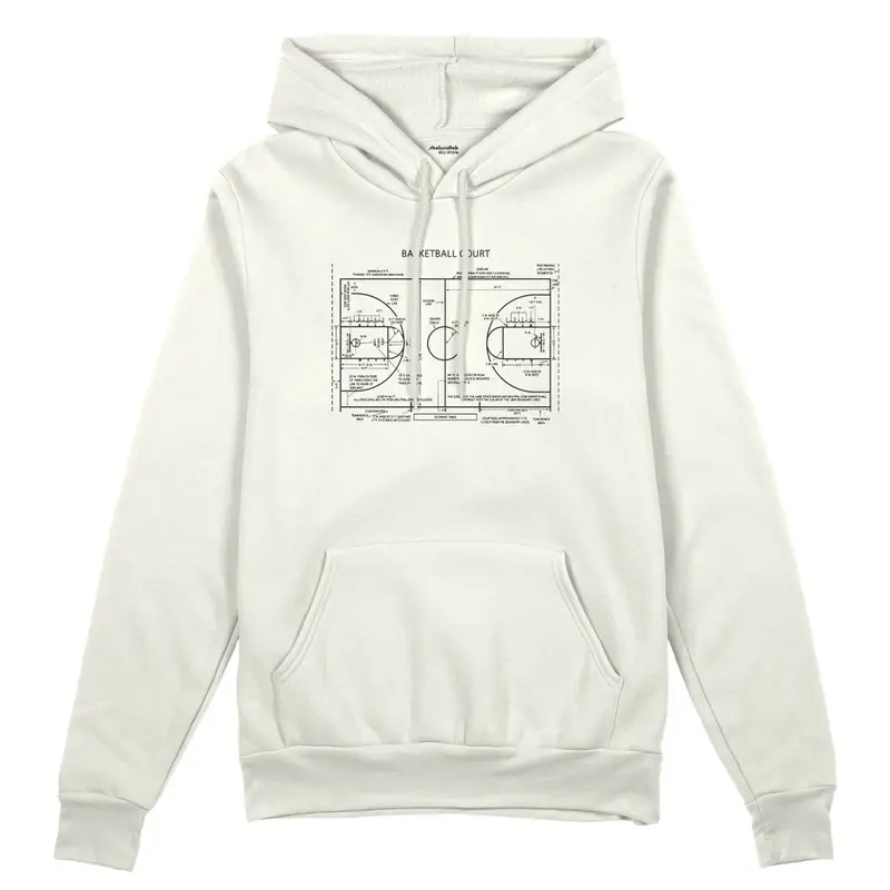 Basketball Court Oversize Hoodie