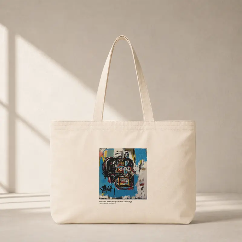 Basquiat Skull (1982) Club Tote Bag