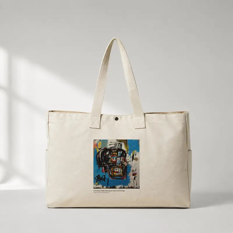 Basquiat Skull (1982) Daily Tote Bag