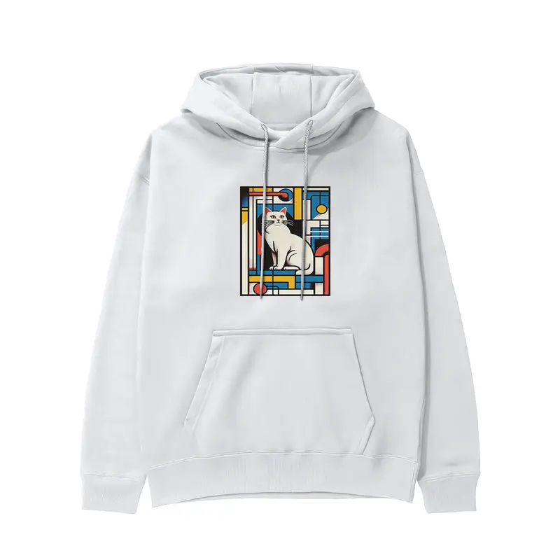 Bauhaus Cat Hoodie