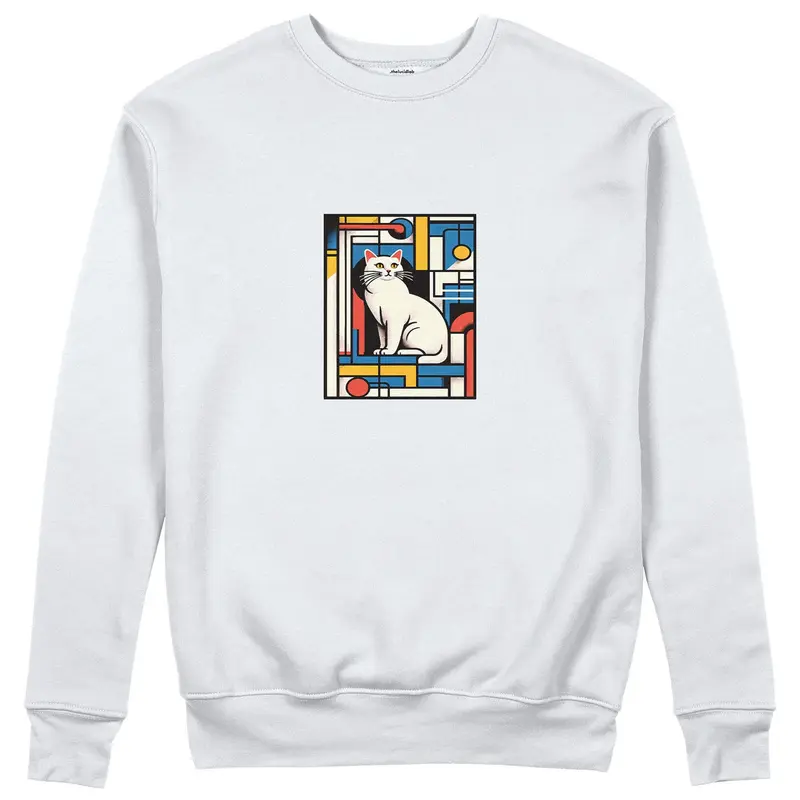 Bauhaus Cat Sweatshirt