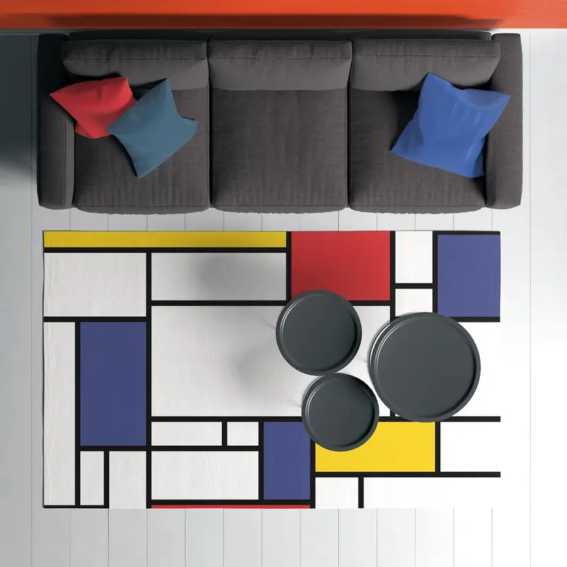 Bauhaus Grid Halı