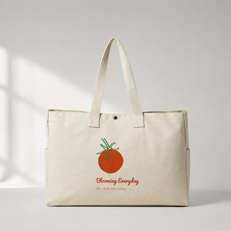 Be Chill Be Juicy Daily Tote Bag