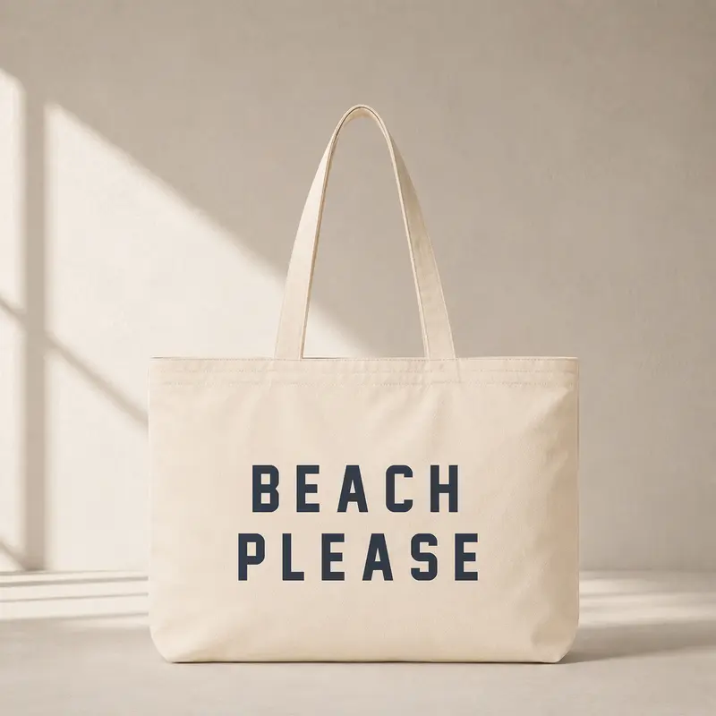 Beach Please Club Tote Bag