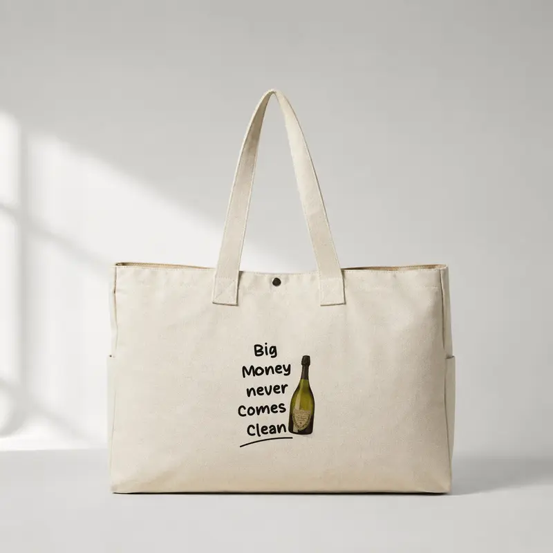 Big Money Never Comes Clean Daily Tote Bag