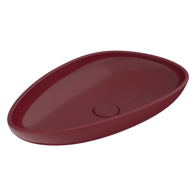 Bocchi Etna Çanak Lavabo 58 Cm - Parlak Burgonya Bordosu - 1114-072-0125