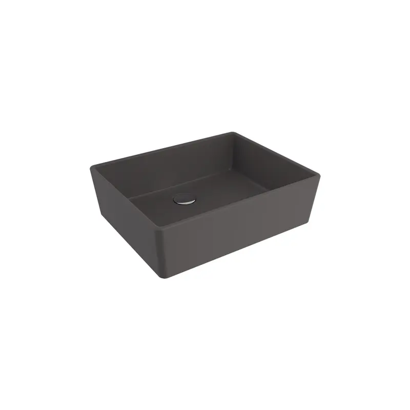 Bocchi Milano Çanak Lavabo 50 Cm - Mat Antrasi̇t - 1215-020-0125