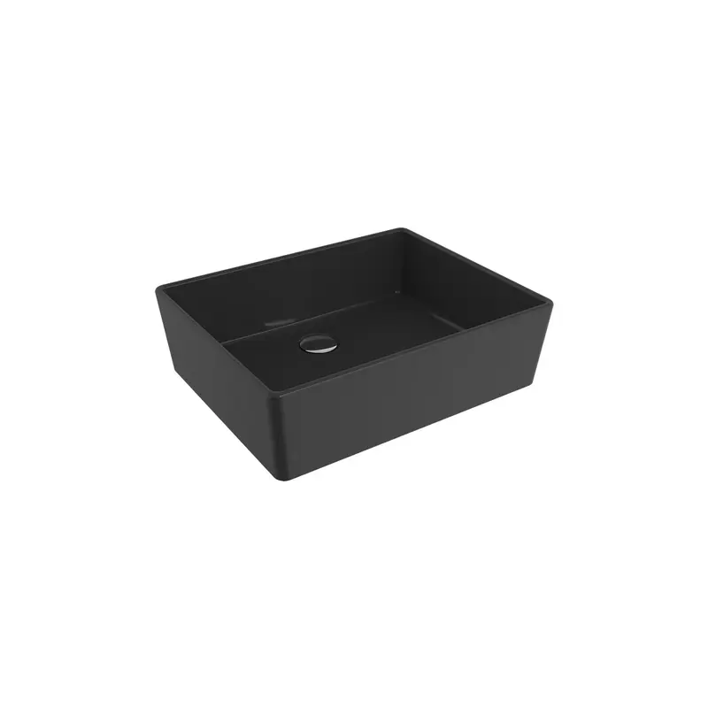 Bocchi Milano Çanak Lavabo 50 Cm - Parlak Si̇yah - 1215-005-0125