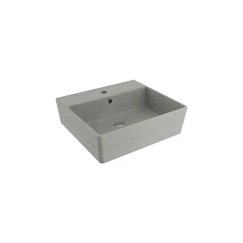 Bocchi Milano Lavabo 50 Cm - Mat Beton - 1216-069-0126