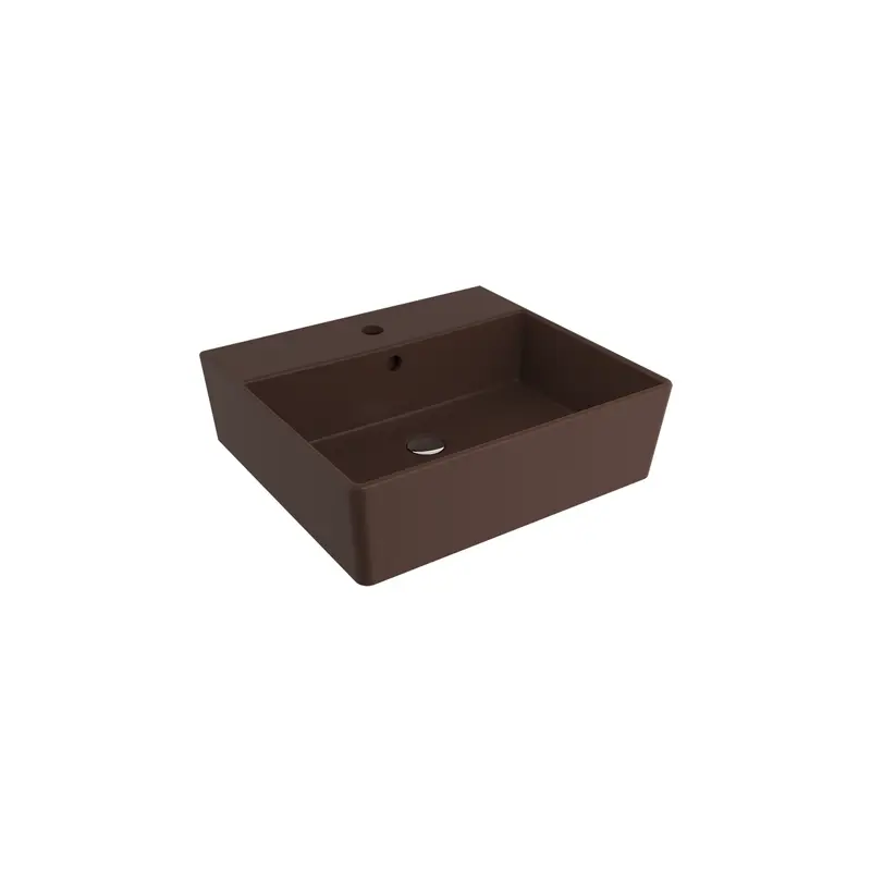 Bocchi Milano Lavabo 50 Cm - Mat Kahve - 1216-025-0126