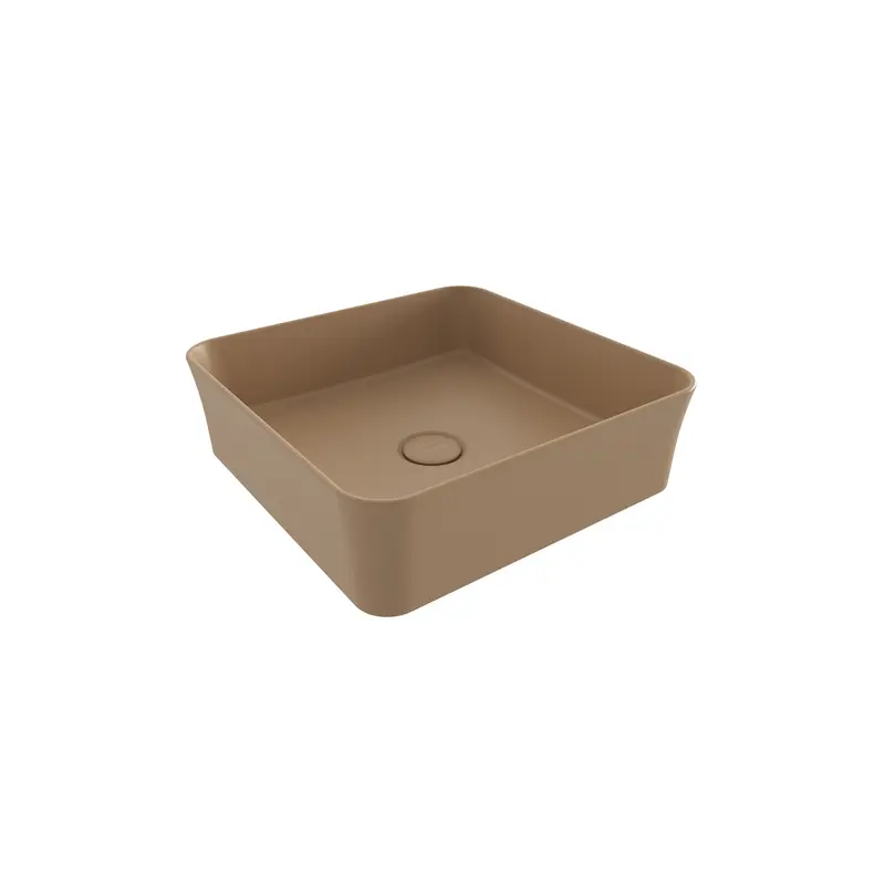 Bocchi Sottile Slim Line Tezgah Üstü Kare 38X38cm. Lavabo - Mat Kaşmi̇r - 1477-011-0125