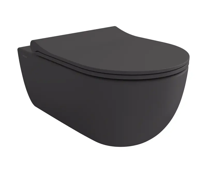 Bocchi V-tondo Rimless Asma Klozet - Mat Antrasi̇t - 1416-020-0128