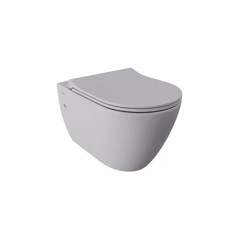 Bocchi Venezia Rimless Duvardan Asma Klozet - Mat Gri̇ - 1295-006-0128