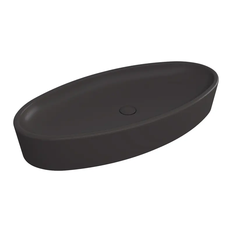 Bocchi Vessel Eli̇ps Çanak Lav. 85 Cm - Mat Antrasi̇t - 1014-020-0125