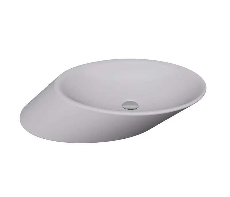 Bocchi Vessel Yatay Çanak Lav. 72 Cm - Mat Gri̇ - 1013-006-0125