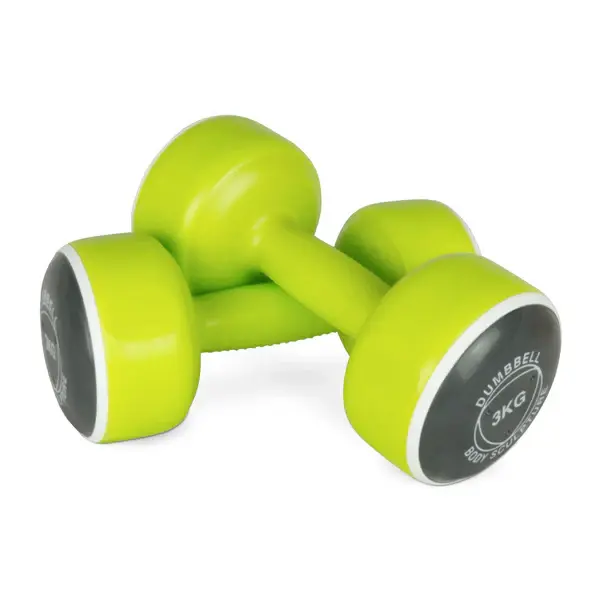 Body Sculpture 2x3 kg Dumbbell Set Yeşil