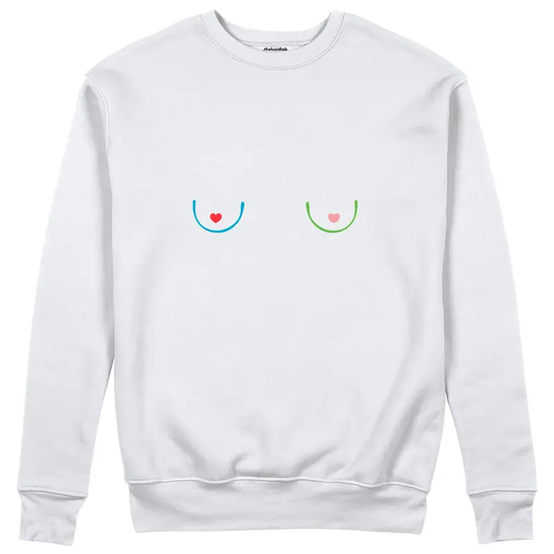 Boobs & Hearts Sweatshirt