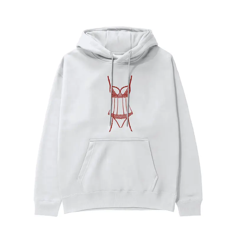 Bordeaux Silhouette Hoodie