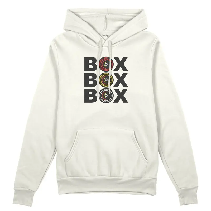 Box Box Box Oversize Hoodie