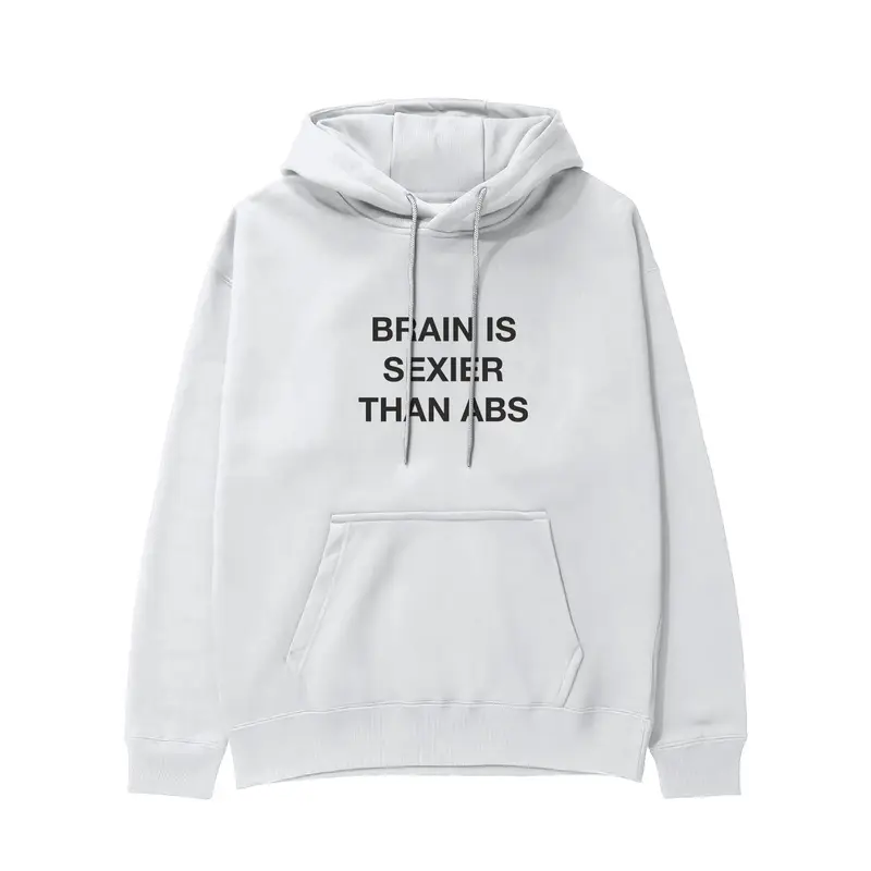 Brain Is Sexier Than Abs Hoodie
