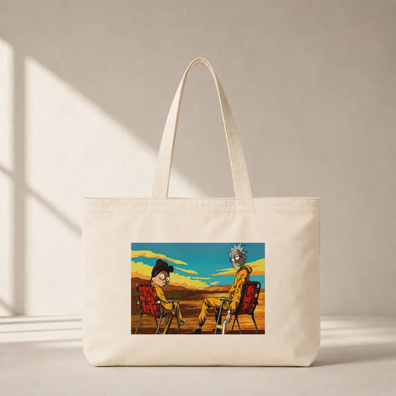 Breaking Bad / Rick and Morty Club Tote Bag