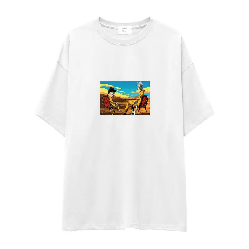 Breaking Bad / Rick and Morty Oversize Tişört