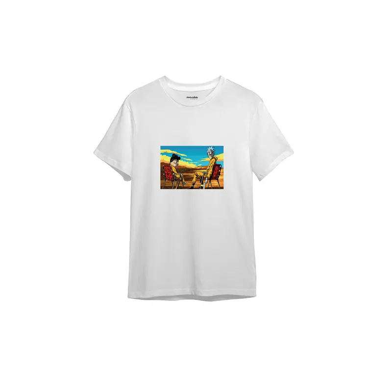 Breaking Bad / Rick and Morty Tişört