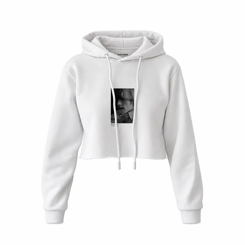 Brian Jones London 1966 Crop Hoodie