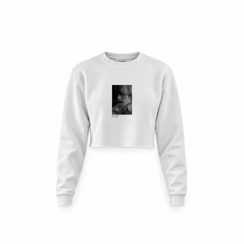 Brian Jones London 1966 Crop Sweatshirt