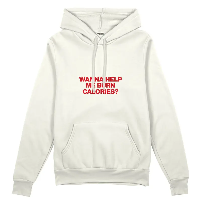 Burn Calories Oversize Hoodie