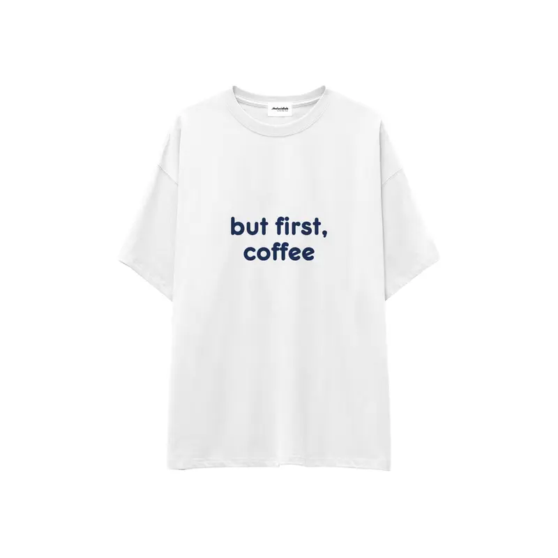 But First, Coffee Oversize Tişört