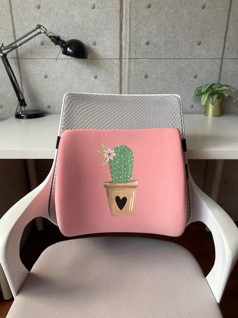 Cactus Bel Yastığı - Pembe