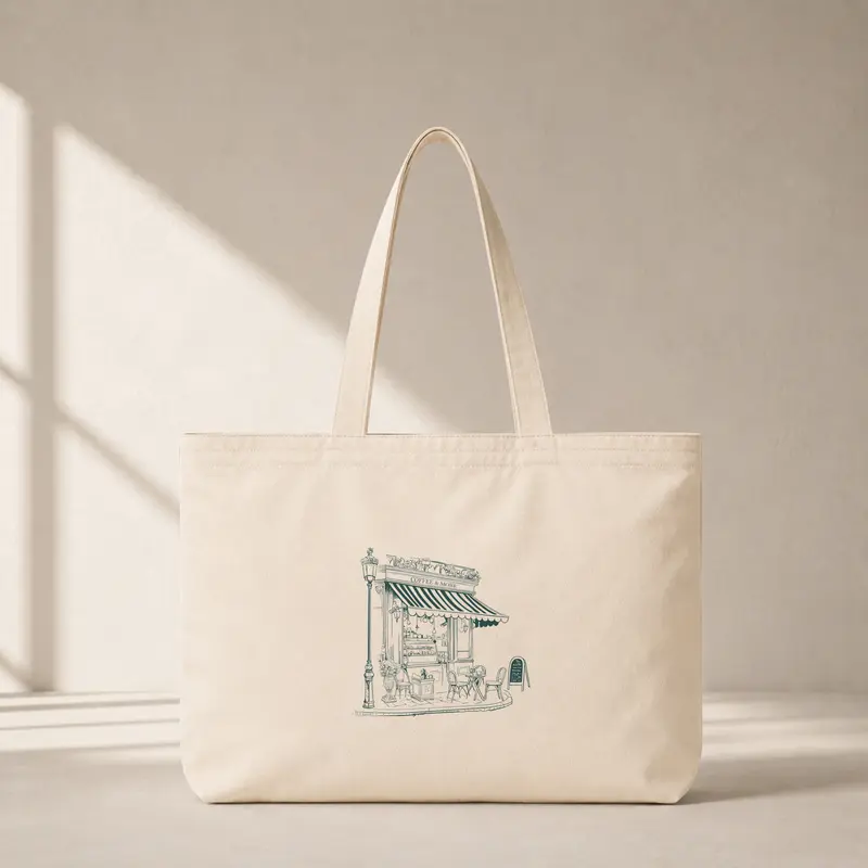 Café de Paris Club Tote Bag