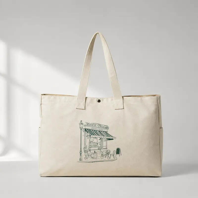 Café de Paris Daily Tote Bag