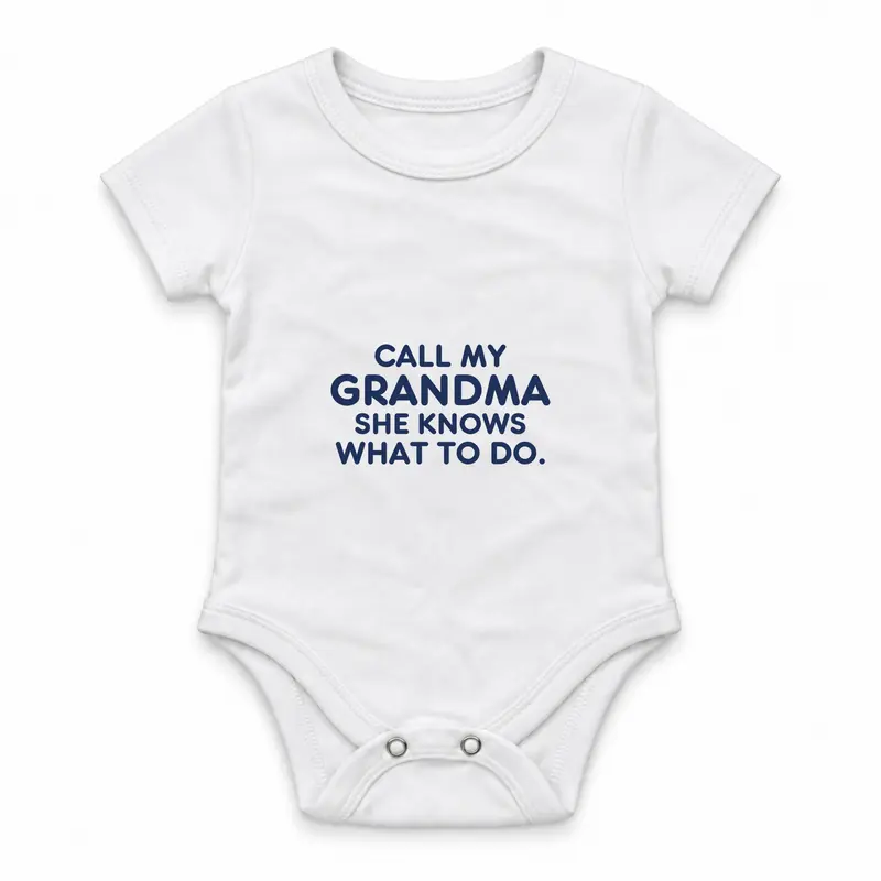 Call My Grandma Çıtçıtlı Body