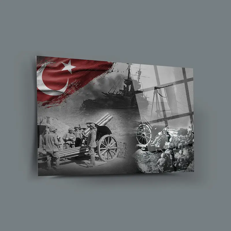 Çanakkale Geçilmez Cam Tablo