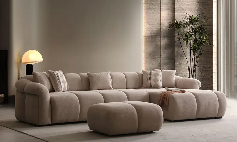 Carius Yataklı Modern Köşe Koltuk Takımı