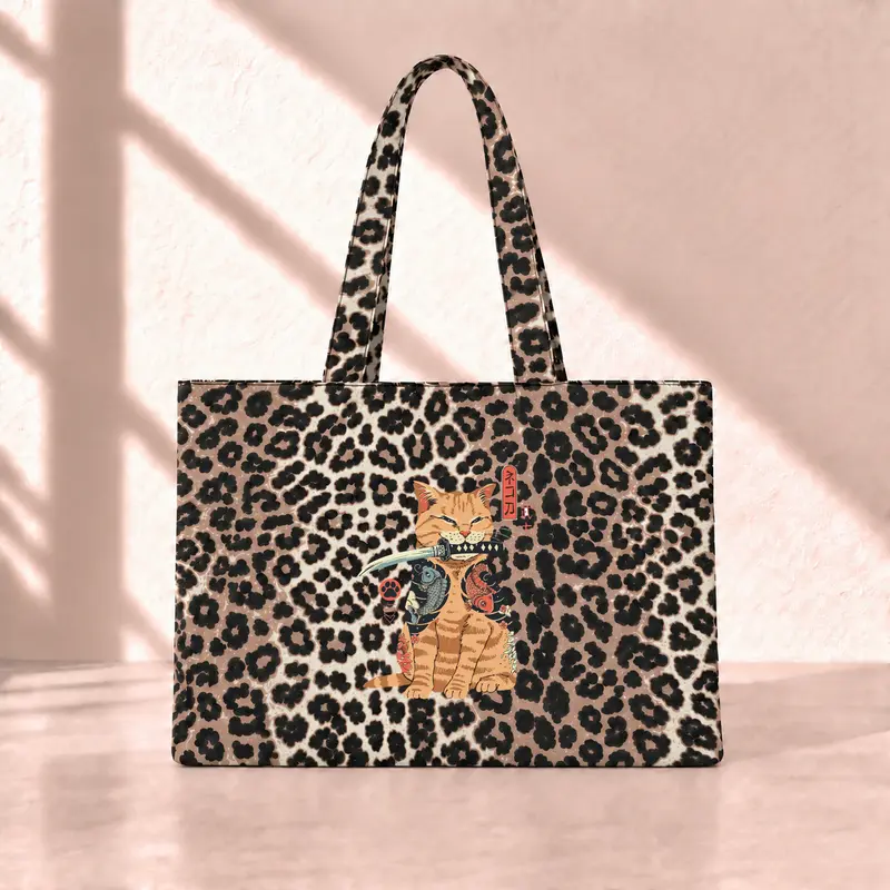 Catana Leopard Tote Bag
