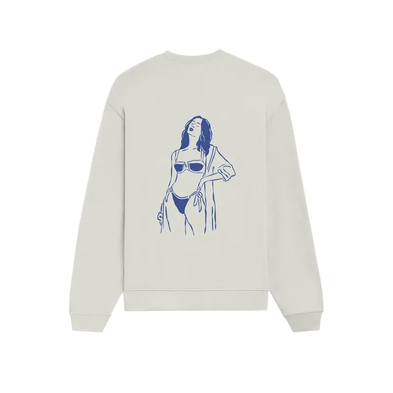 Catch Me By The Sea Oversize Sweatshirt