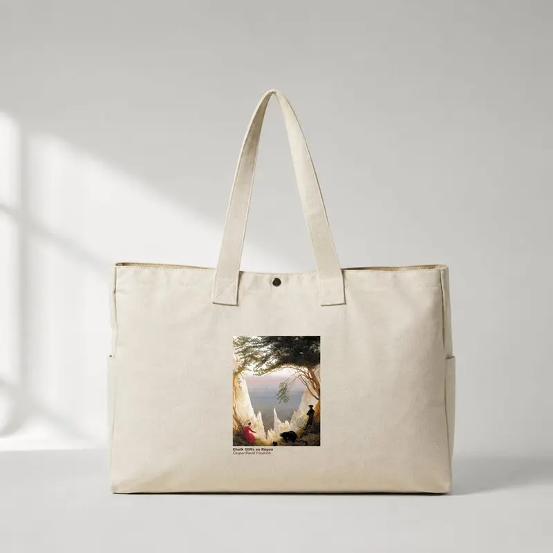 Chalk Cliffs on Rügen Daily Tote Bag