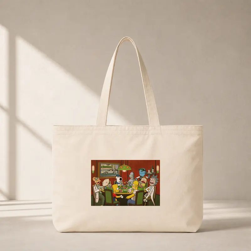 Champions League Poker Club Tote Bag
