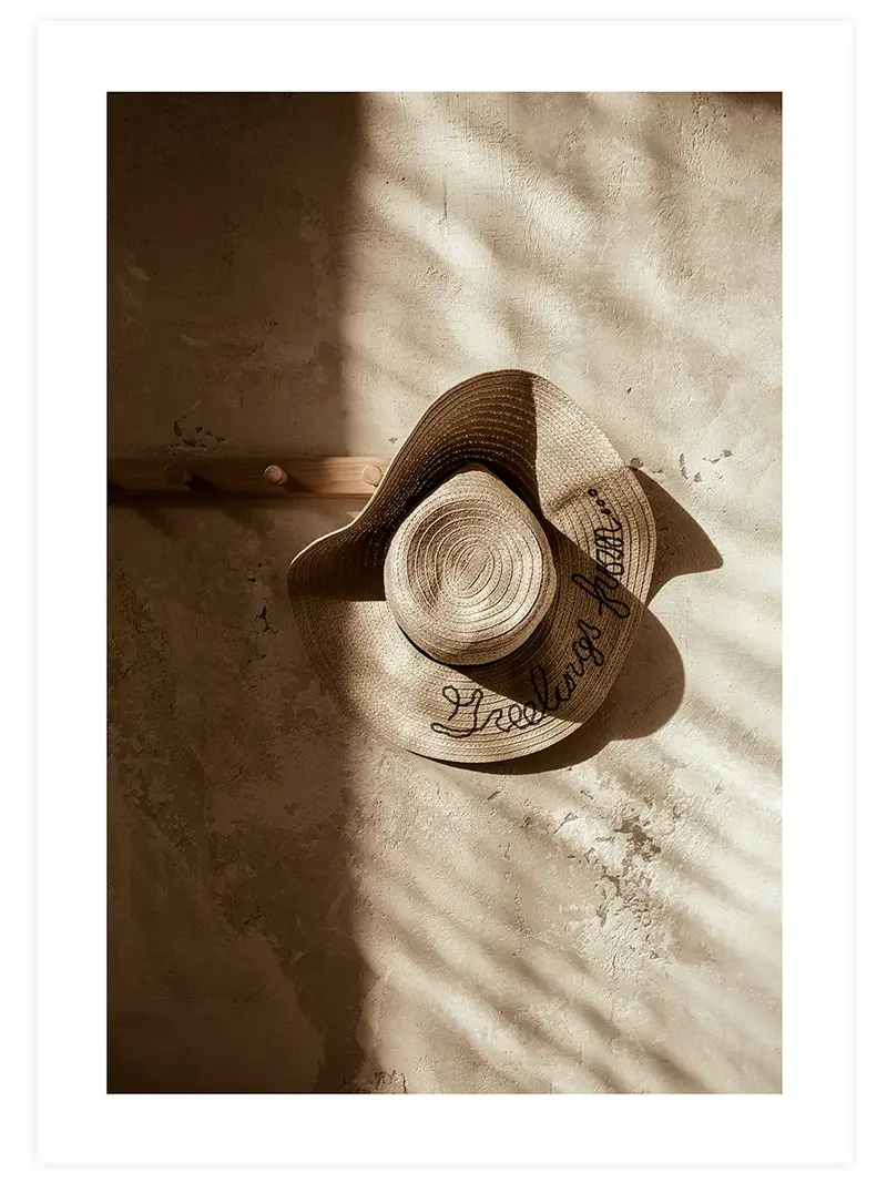 Chapeau au Soleil – Art Print