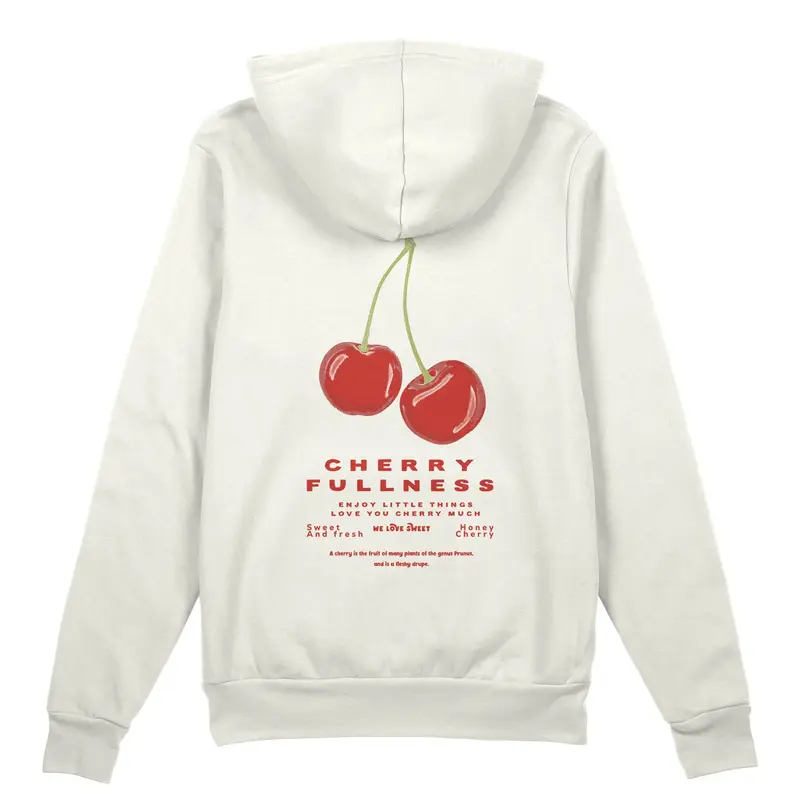 Cherry Mood Oversize Hoodie