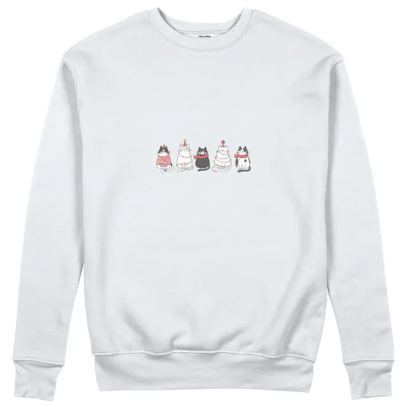 Christmas Kitty Parade Sweatshirt